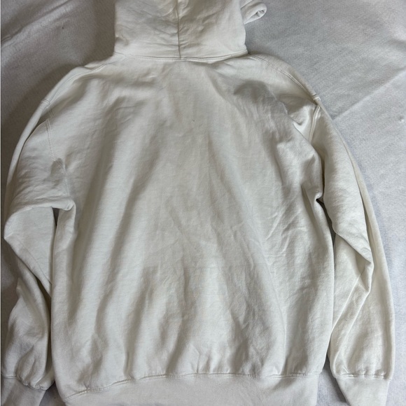 Cleveland Browns Gildan Heavy Blend Hoodie Size Large White NFL Sweatshirt - Picture 4 of 6